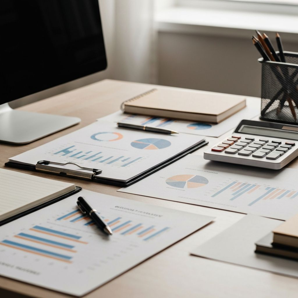 Financial planning workspace